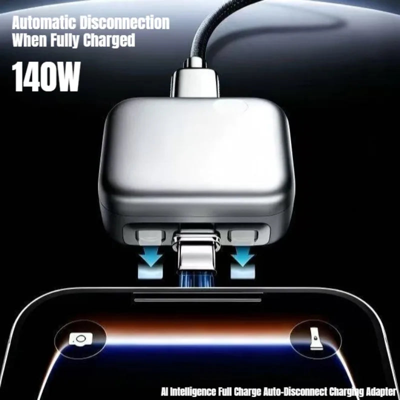 MINDORAXO Smart Auto-Disconnect USB-C Charger