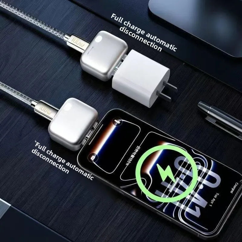 MINDORAXO 140W Smart Auto-Disconnect USB-C Charger